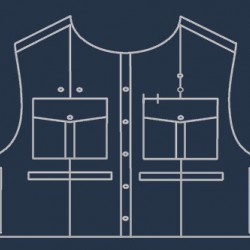 CUSTOM VEST COVER STYLE #3401