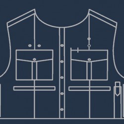 CUSTOM VEST COVER STYLE #3402