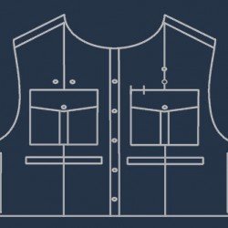 CUSTOM VEST COVER STYLE #3401