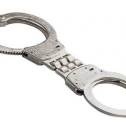 S&W Hinged Handcuffs- Nickel