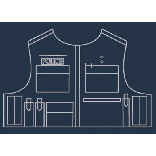 CUSTOM VEST COVER STYLE #4501